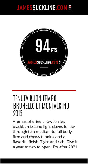 2015 - Brunello di Montalcino - Tenuta Buon Tempo