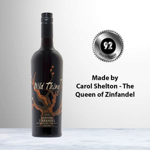 2015 Wild Things from Carol Shelton (The queen of Zinfandel) - Buy at www.thewinelot.sg
