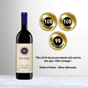 Sassicaia 2016 - Buy at www.thewinelot.sg