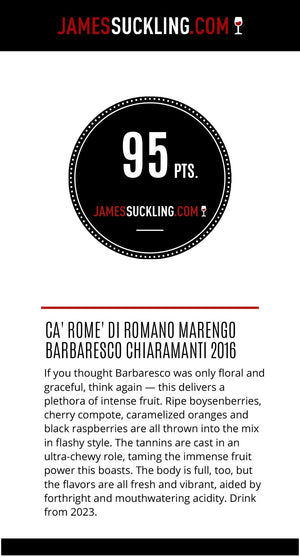 2016 - "Chiaramanti" Barbaresco - Ca'Rome'