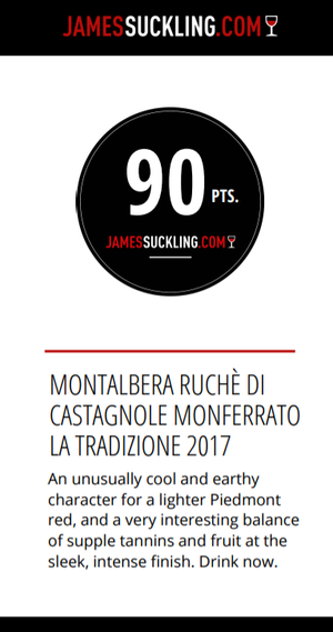 2017 Ruchè La Tradizione DOCG - Montalbera
